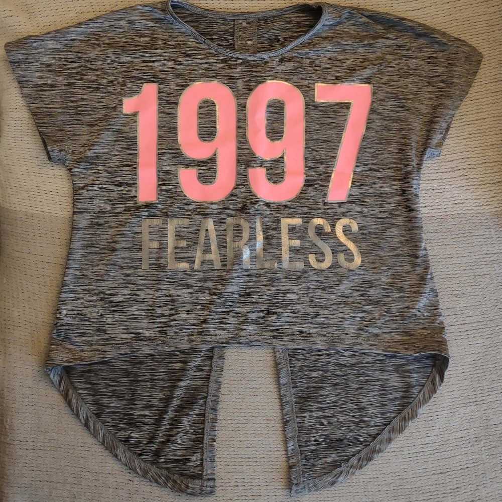 5/$25 Girls Fearless Active Shirt